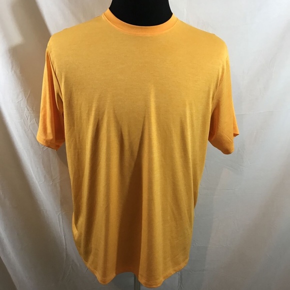 MTA Sport Shirts Mta Sport Orange Short Sleeve Athletic T Mens